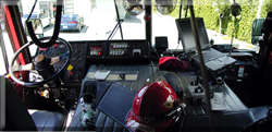 Front Cab of Ladder 54